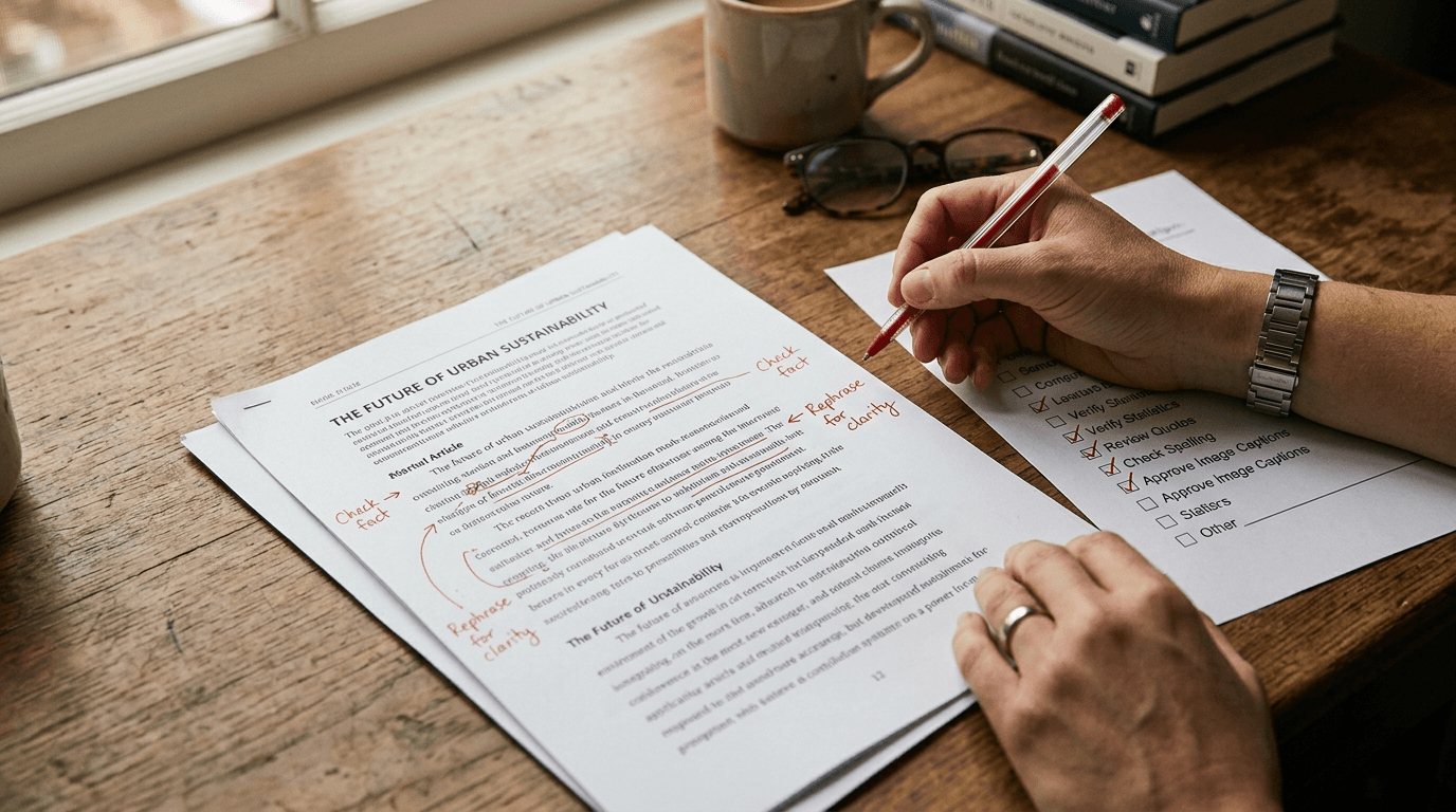 The AI Content Review Checklist: 10 Checks That Catch Voice Drift Before You Publish